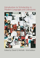 Introduction to Scholarship in Modern Languages and Literatures Cover