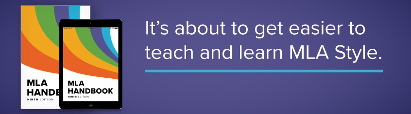 Buy the MLA Handbook